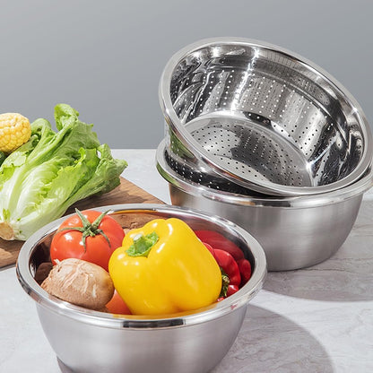 Stainless Steel Prep Bowl Set