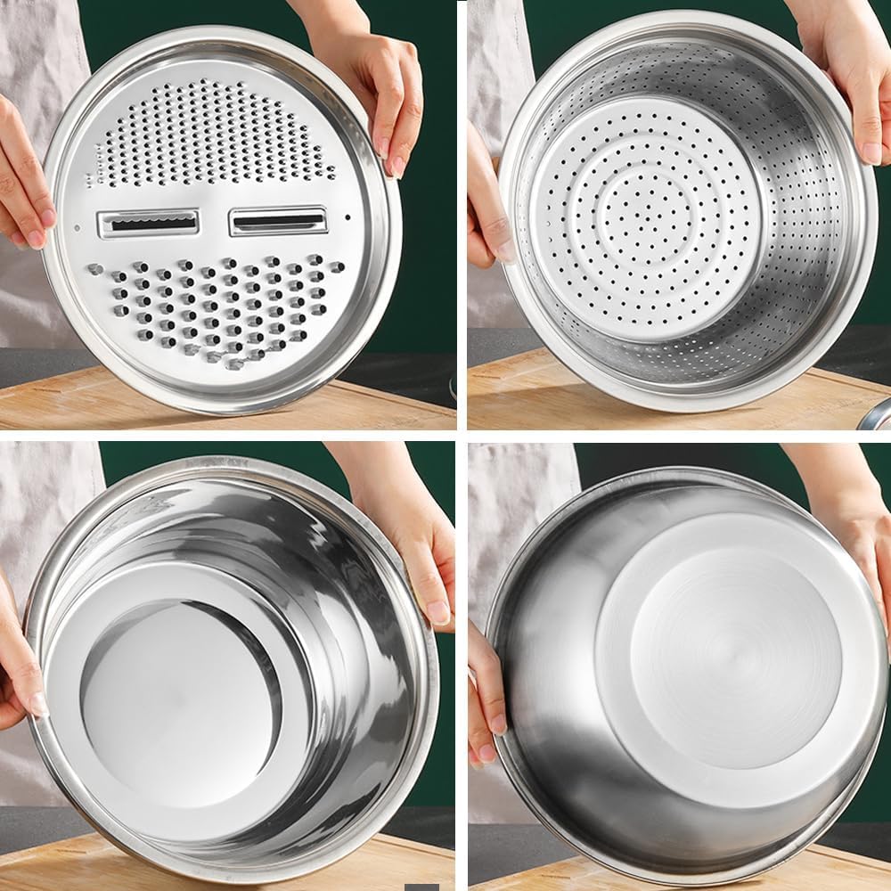 Stainless Steel Prep Bowl Set