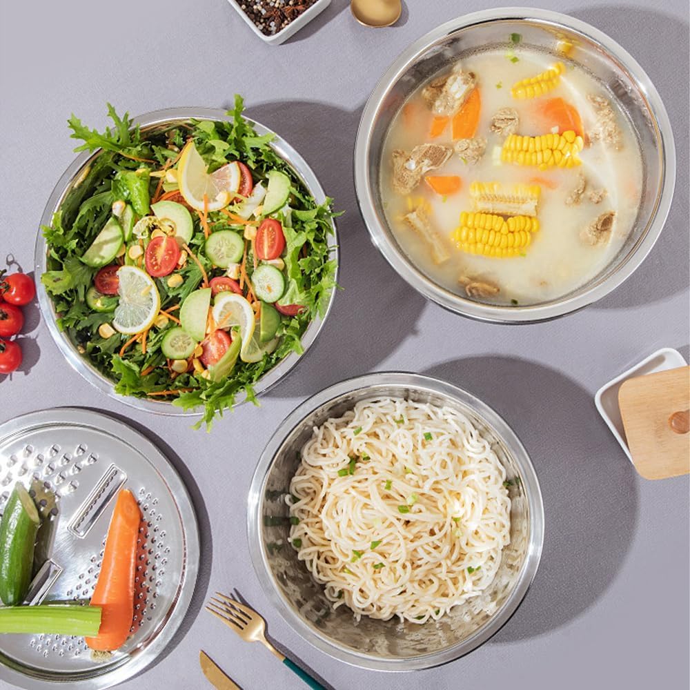 Stainless Steel Prep Bowl Set